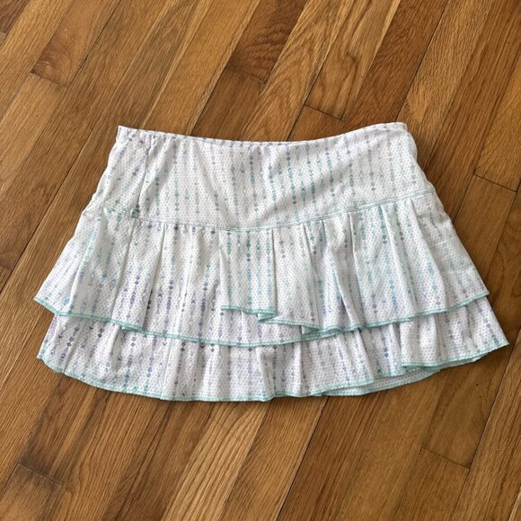 Lucky In Love Women's Tennis Skort Green Pickleball Size M - Picture 1 of 6
